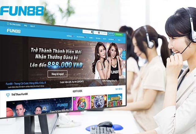 Nhà cái trang bị đội ngũ chăm sóc khách hàng tận tình và chu đáo